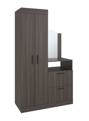 Clóset Comoda Praga 3 Puertas 1 Cajón Milan