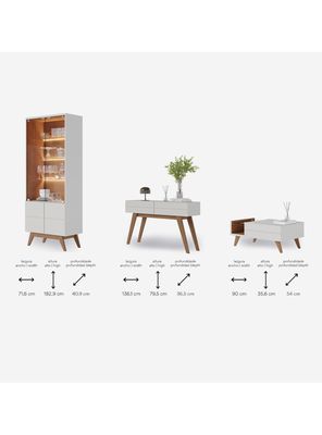 Imagen 2 del producto Vitrina Mesa Arrimo Noronha