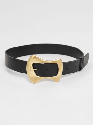 Imagen 2 del producto Cinturón Ovion Negro y Hebilla Bronce