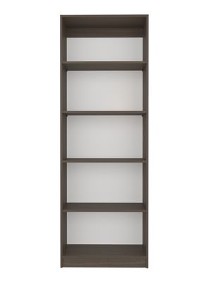 Biblioteca Estante Home E3 5 Niveles Milan y Blanco