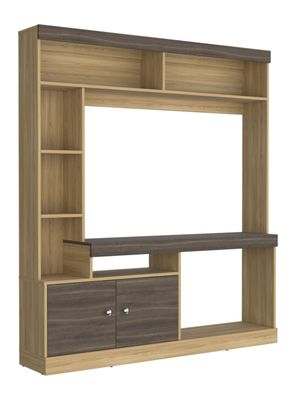 Estante TV 65' Dante 2 Puertas Fresno y Milan