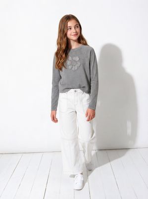 Pantalón Diseño Cortes y Detalles Tachas