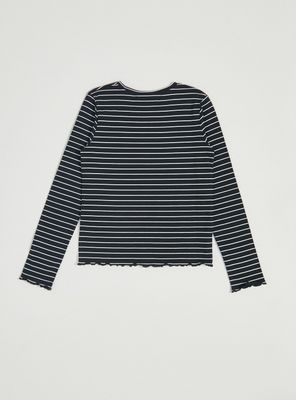 Imagen 2 del producto Polera Rayas con Terminación Irregular