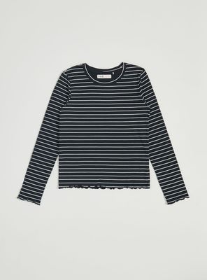 Imagen 2 del producto Polera Rayas con Terminación Irregular