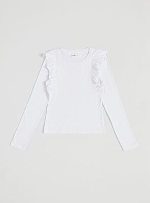 Imagen 2 del producto Polera Rib con Diseño Vuelos