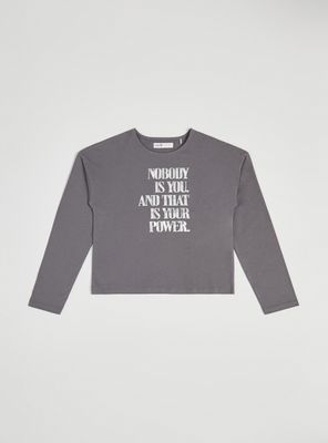 Polera Print Folia Central