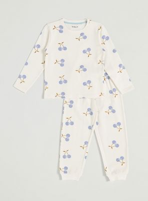 Pijama Estampado con Pantalón Jogger Niña