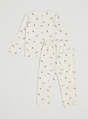 Imagen 2 del producto Pijama Estampado con Pantalón Recto Niño