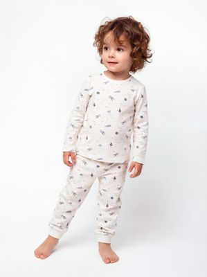 Imagen 2 del producto Pijama Estampado con Pantalón Recto Niño