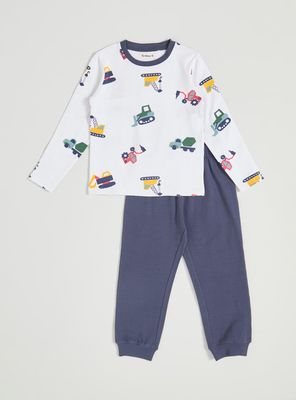 Pijama Estampado Automóviles Niño