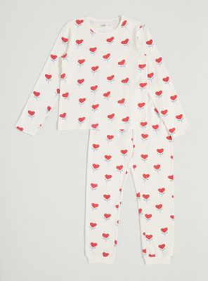 Pijama Full Estampado Jogger Niña