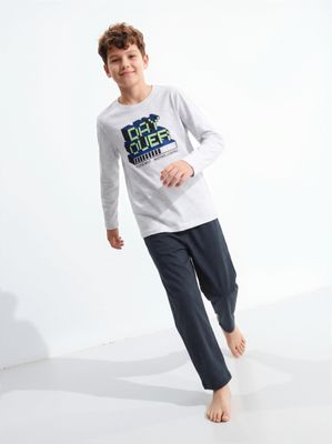 Imagen 2 del producto Pijama Camisero Full Estampado Regular Fit