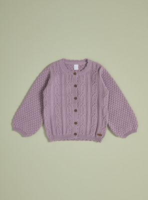 Chaleco con Diseño Trenzado