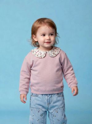 Polerón Cuello Romántico Tipo Bobo