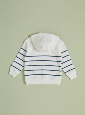 Imagen 2 del producto Polerón Rayas Tipo Marinero con Capucha