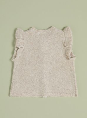 Imagen 2 del producto Chaleco Acanalado con Vuelitos en Hombros