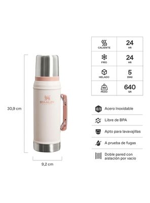 Imagen 2 del producto Termo Classic Rosa Palo 950 ml