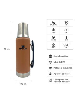 Imagen 2 del producto Termo Mate System Classic Toast 1.2 lt