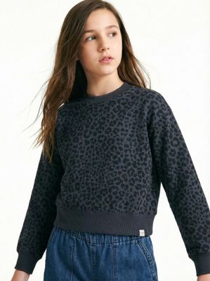 Polerón Crew Animal Print