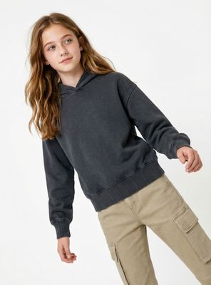 Polerón Oversize Acid Wash