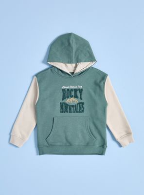 Imagen 2 del producto Polerón Bicolor con Textura Toalla