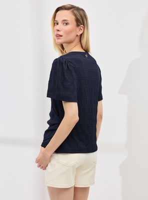 Imagen 2 del producto Polera con Textura Cruzada