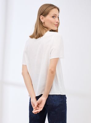 Imagen 2 del producto Blusa con Lino Bordada