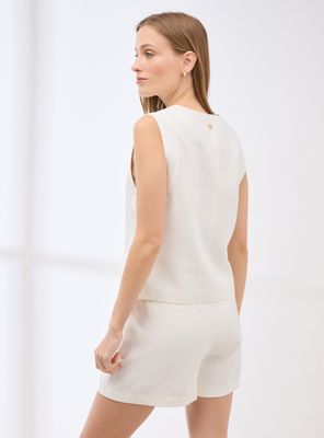 Imagen 2 del producto Blusa Tipo Vest Abotoada