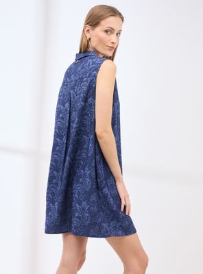 Imagen 2 del producto Vestido Tipo Jumper Abotonado con Cuello