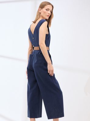 Imagen 2 del producto Enterito Fluido con Botones y Cinturón