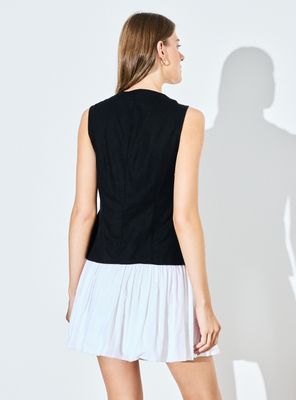 Imagen 2 del producto Blusa Tipo Vest Abotonada