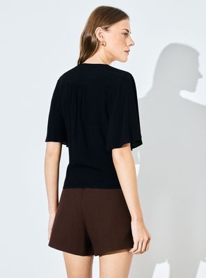 Imagen 2 del producto Blusa Manga Corta Acampanada