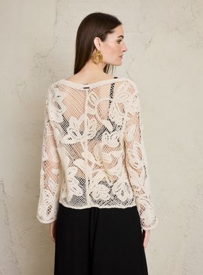 Imagen 2 del producto Chaleco Tejido Tipo Macramé