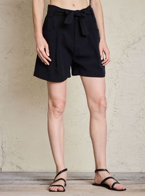 Short Fluido con Elástico en Cintura