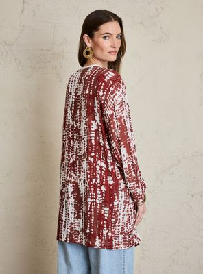 Imagen 2 del producto Blusa Tipo Kimono con Detalle Metalizado