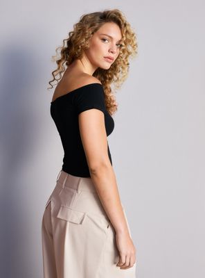 Imagen 2 del producto Polera Manga Corta Cuello Bardot