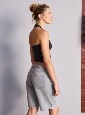 Imagen 2 del producto Polera Halter con Ojetillos