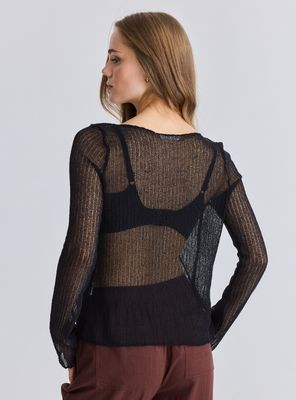 Imagen 2 del producto Chaleco Calado Manga Larga