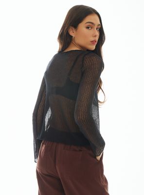 Imagen 2 del producto Chaleco Calado Manga Larga