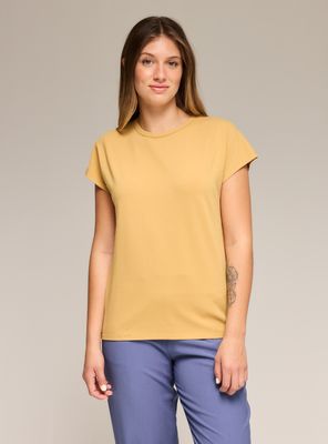 Polera Manga Corta Rayada