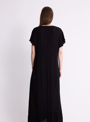 Imagen 2 del producto Vestido Abotonado Manga Campana