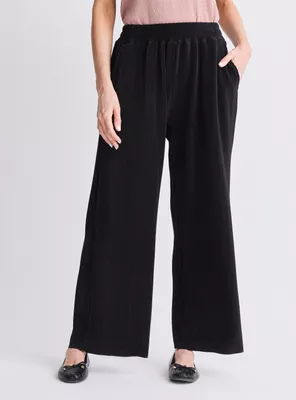 Pantalón Wide Leg Plisado
