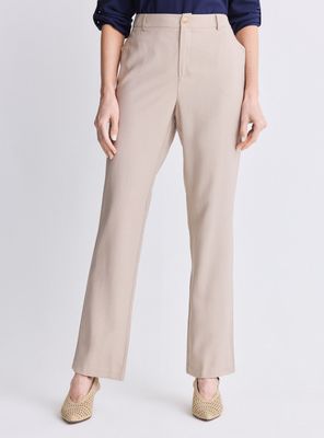 Pantalón Corte Recto de Twill