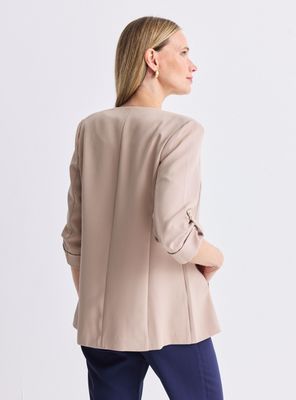 Imagen 2 del producto Blazer Entallado sin Cuello y Botones Metálicos