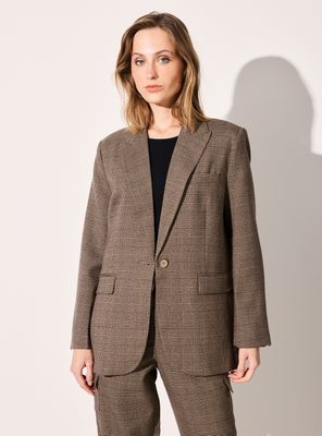 Blazer Blazer Fantasía con Lurex