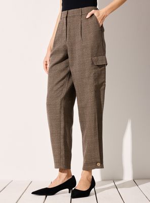 Pantalón Cargo Fantasía con Lurex