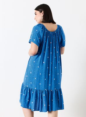 Imagen 2 del producto Vestido Corte Suelto Escote Elásticado