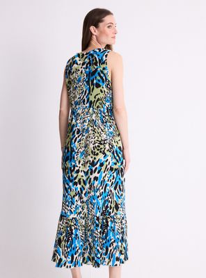 Imagen 2 del producto Vestido Plisado Stretch Animal Print