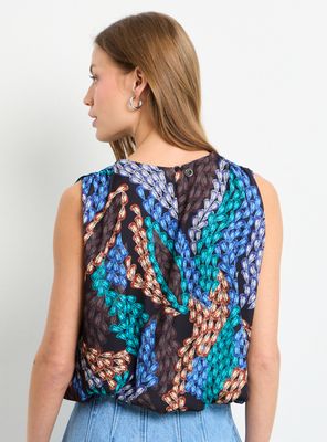 Imagen 2 del producto Blusa Fantasía Espiga Color