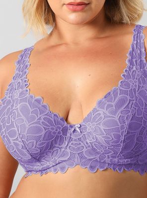 Imagen 2 del producto Sostén Bralette Encaje Flor